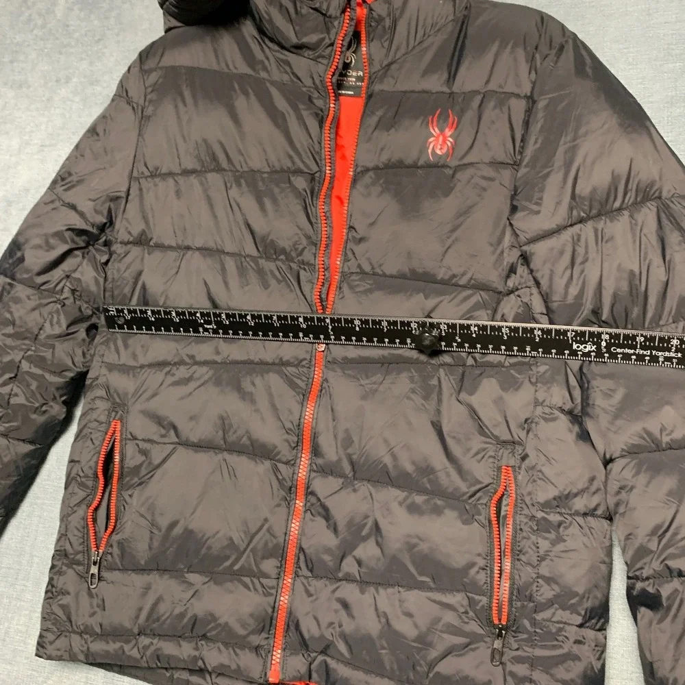 Spyder hooded puffer